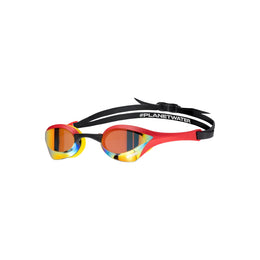 Arena Cobra Ultra Swipe Mr Unisex Αγωνιστικά Γυαλάκια Χρυσό Κόκκινο