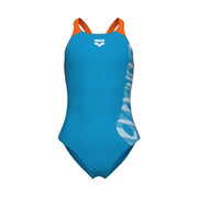 Arena Girl'S Graphic Swimsuit V Bac Παιδικό Μαγιό