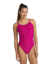 TYR Durafast Elite Cutoutfit Swimsuit Lapped Magenta