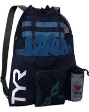 TYR 40L Big Mesh Mummy Backpack Navy