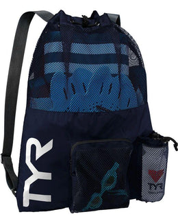 TYR 40L Big Mesh Mummy Backpack Navy