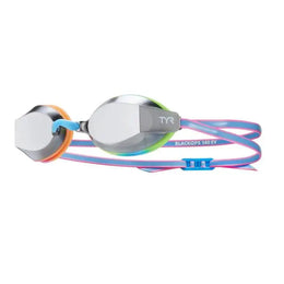 TYR YOUTH BLACK OPS 140 EV MIRRORED RACING GOGGLES